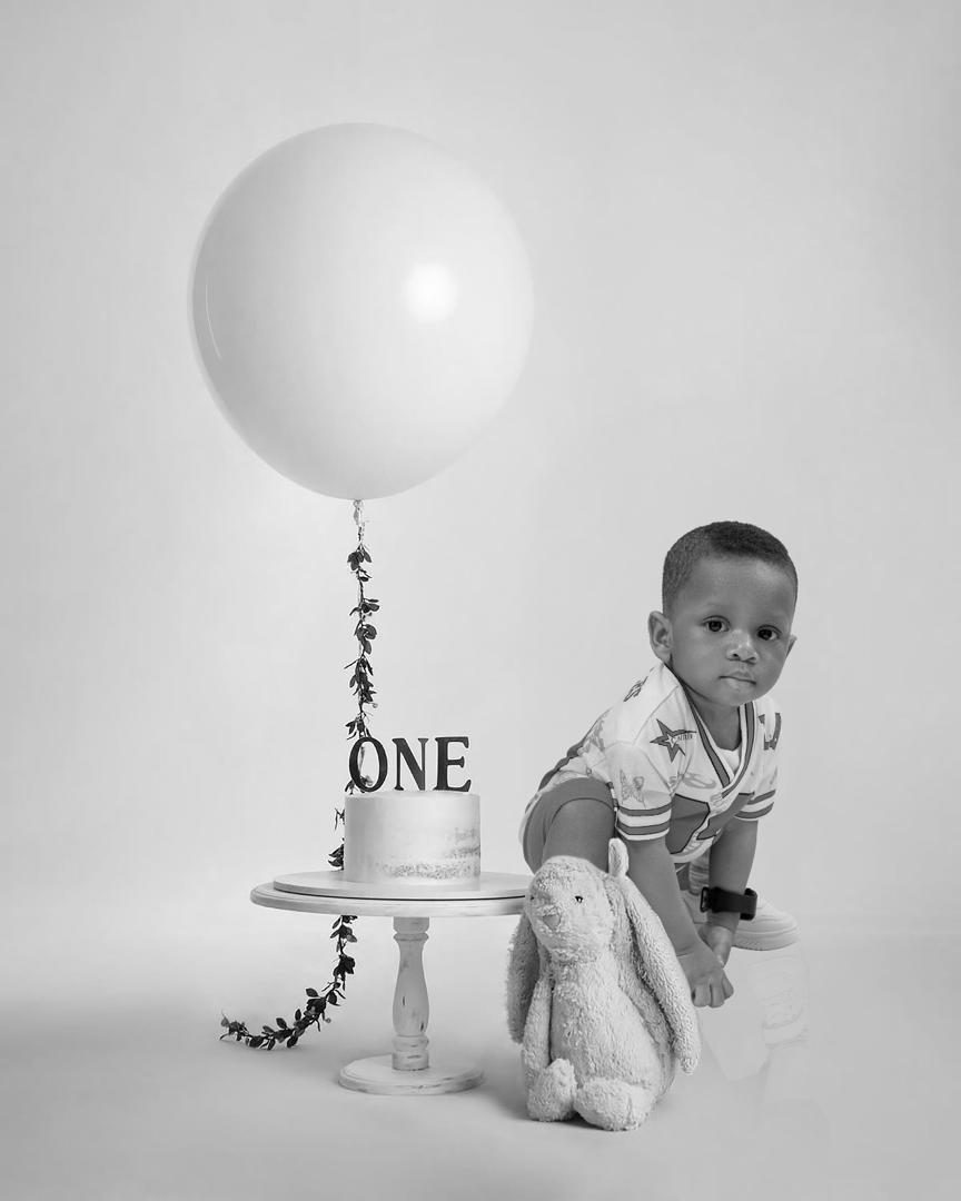 First birthday session